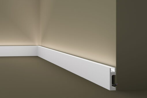 Plinta decorativa luminoasa din duropolimer CSRIL10 80x23x2000 mm