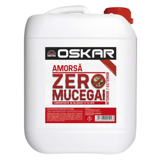 Amorsa de perete Oskar Zero mucegai, 4 litri