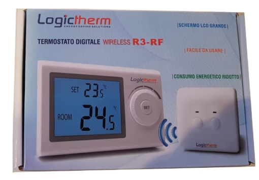 Termostat digital wireless neprogramabil Logictherm R3-RF new - imagine 3