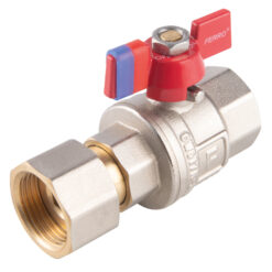 Robinet trecere cu bila si semiolandez 3/4 Ferro F-Power