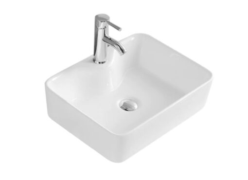 Lavoar ceramica, montaj pe blat 48 cm