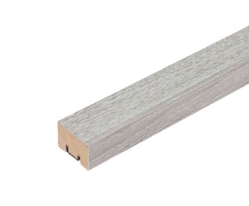 Riflaj Decorativ Stejar S din MDF cu profil de montaj 2800 x 30 x 20 mm