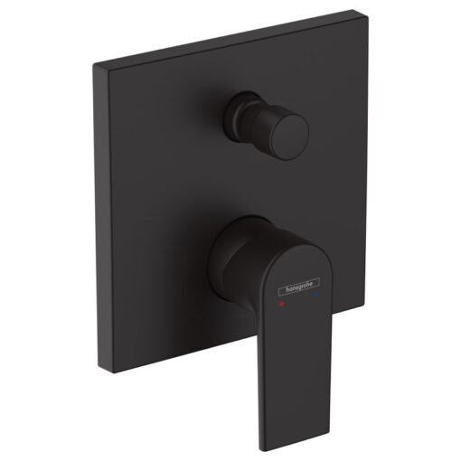 Sistem dus incastrat negru mat HANSGROHE VERNIS SHAPE - imagine 2