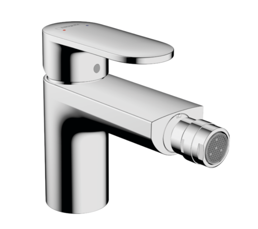 Baterie bideu cu ventil pop-up Hansgrohe Vernis Blend crom