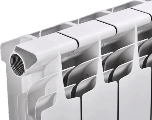 Radiator aluminiu ALVO H=600 mm - 15 elementi - 120 cm - imagine 3