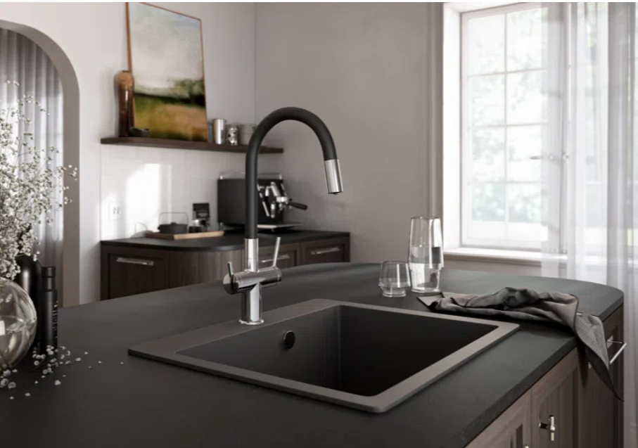 Baterie stativă bucătărie pentru apă filtrată FERRO FILTRATA - imagine 3