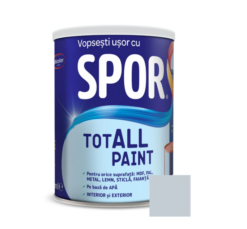 Vopsea Spor Totall Paint Artic - Gri Deschis 0.6 litri