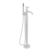 Baterie cada-dus, cu montaj pe pardoseala Ferro Ciriculus Crom